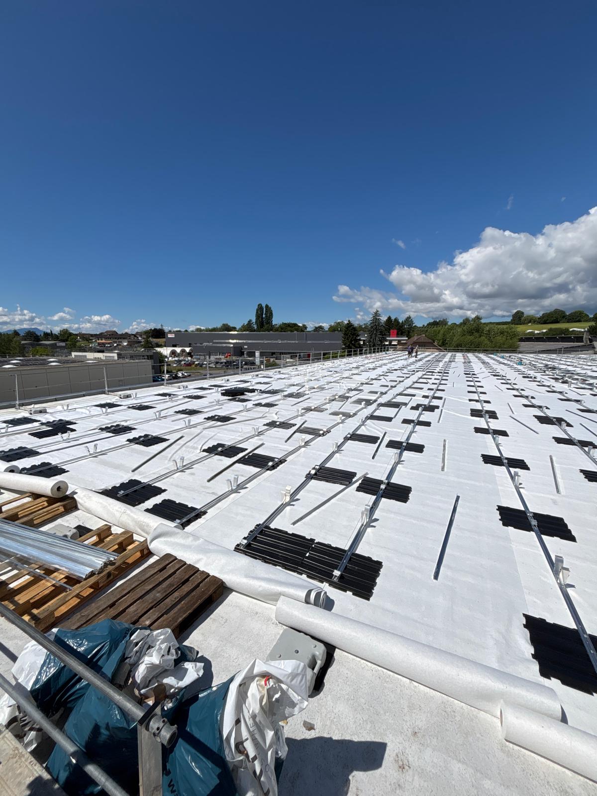 Réfection de toiture – Zone industrielle (env. 3000 m²)