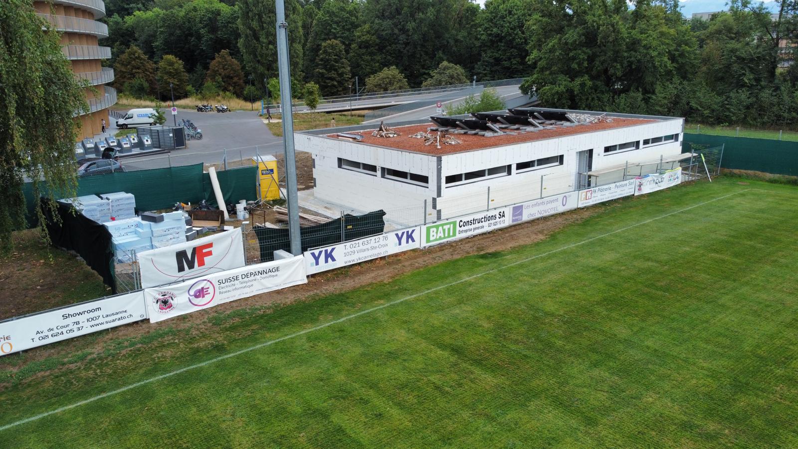 Centre sportif de Chavannes – Vestiaires féminins